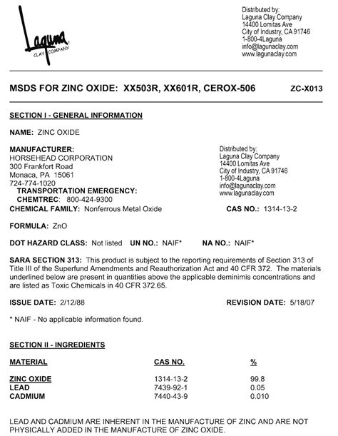 zinc metal safety data sheet|zinc oxide safety data sheet.